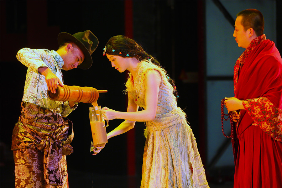 Dance drama 'Tsangyang Gyatso' relaunches at arts festival in Beijing