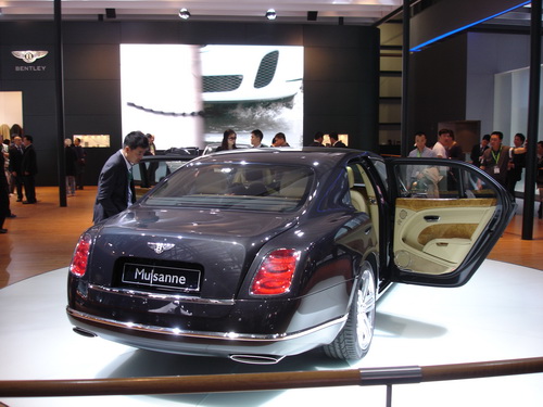 Bently Mulsanne Asian premiere