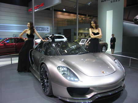 Porsche car model