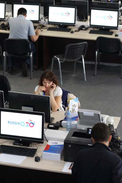 The International Media Center for G20 opens