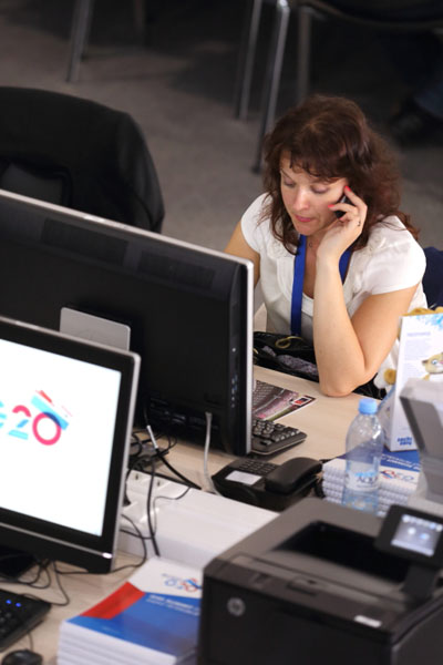 The International Media Center for G20 opens