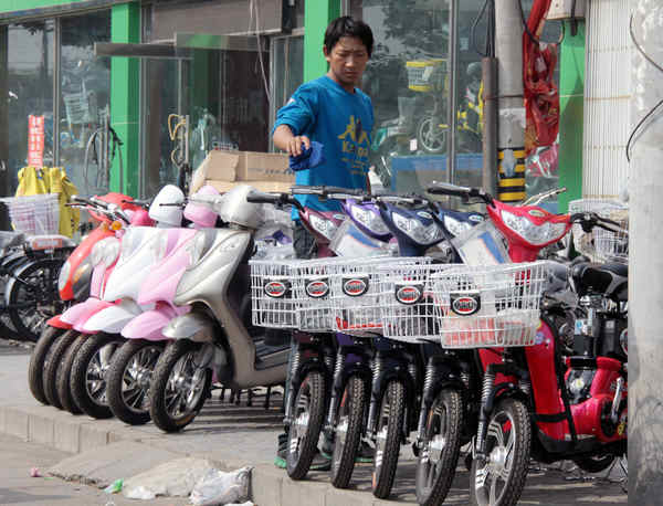 Electric bicycles facing end of dangerous road