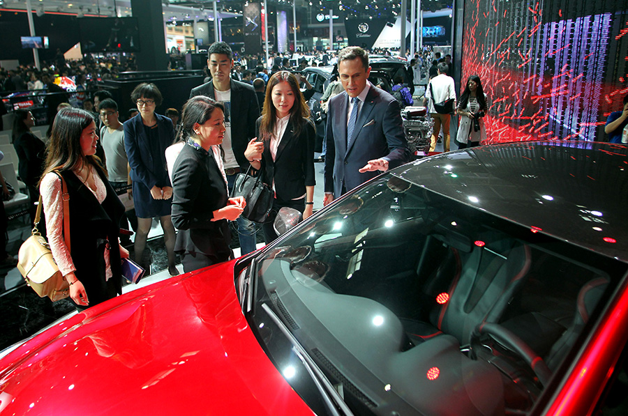 In photos: cars dazzle at Beijing Auto Show