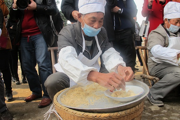 The interest goes both ways in an old Chinese village