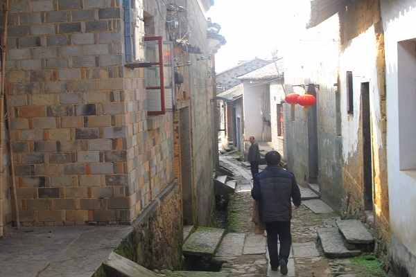 The interest goes both ways in an old Chinese village