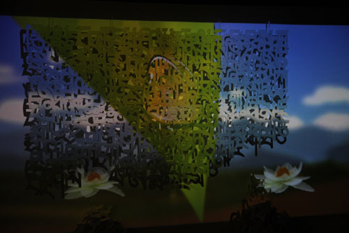 798艺术区展出意大利艺术家藏文化主题装置艺术作品 拉开“全球精英看西藏”活动序幕