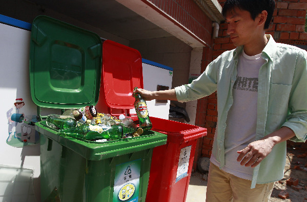 垃圾出门分九类——上海闸北扬波小区的典型样本