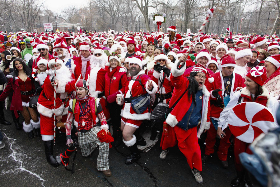 New York braces for Santa Con pub crawl