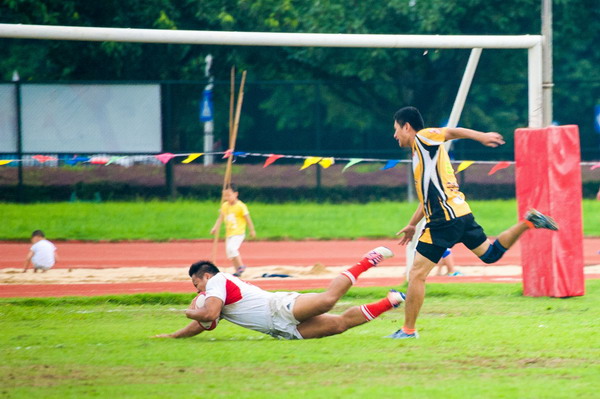 Fuzhou Tigers fall to Giants in cross-Straits rugby game
