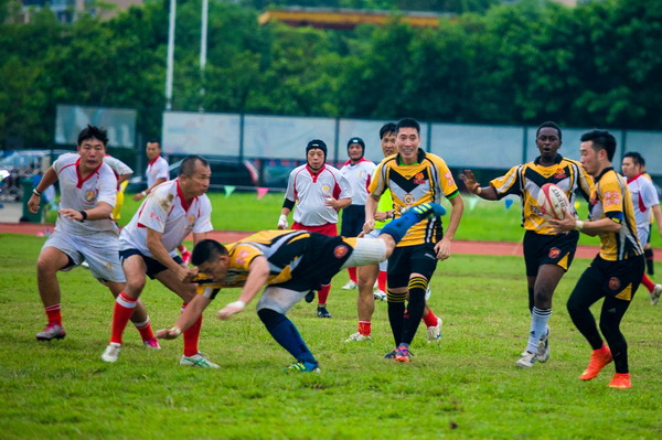 Fuzhou Tigers fall to Giants in cross-Straits rugby game