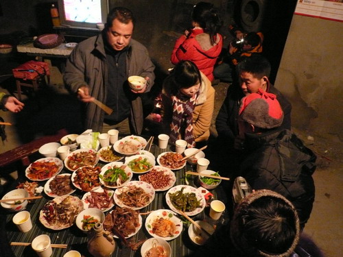 Stay up on New Year's Eve: the rural folk custom of northwest Hubei