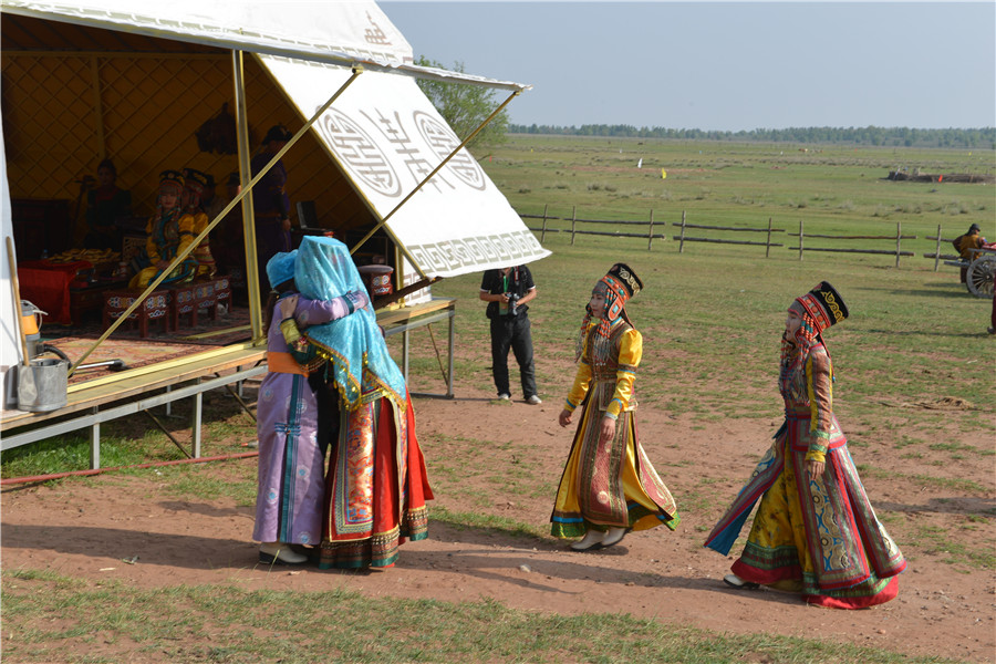 Diplomats explore Inner Mongolia's grassland