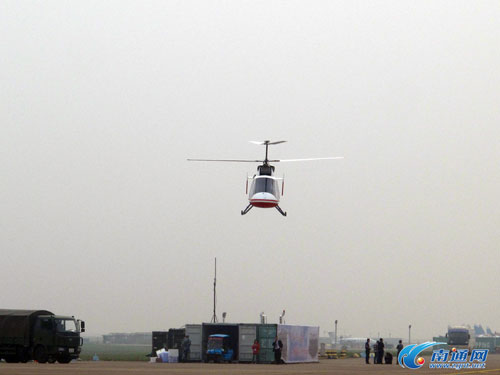 Nantong helicopter maker makes debut at air show