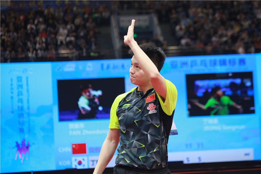 Day 8: Fan Zhendong retains title, ends brave Korean challenge