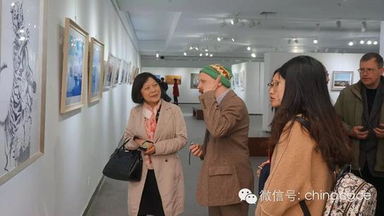 Sino-German art exhibition opens in Qingdao
