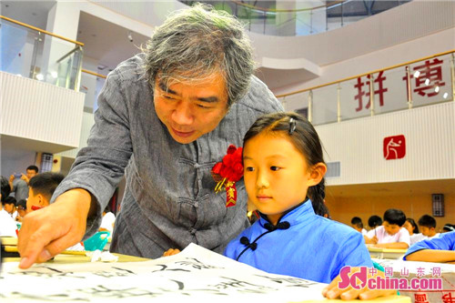 Annual calligraphy festival underway in Qingdao