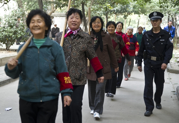 Retired women band together to protect community