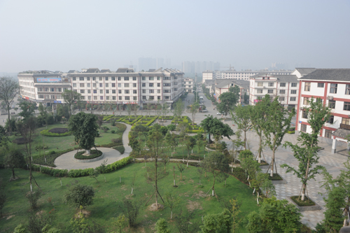 Wenjiang's residential communities