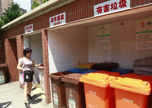 CHINA-SHANGHAI-COMMUNITY-WASTE SORTING (CN)