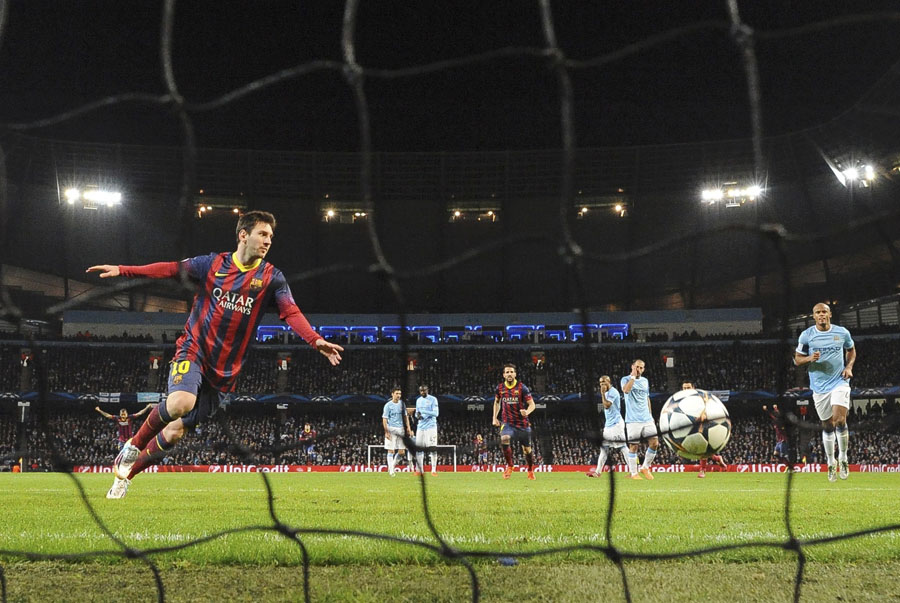 Classy Barca all but end City's dreams of European Glory