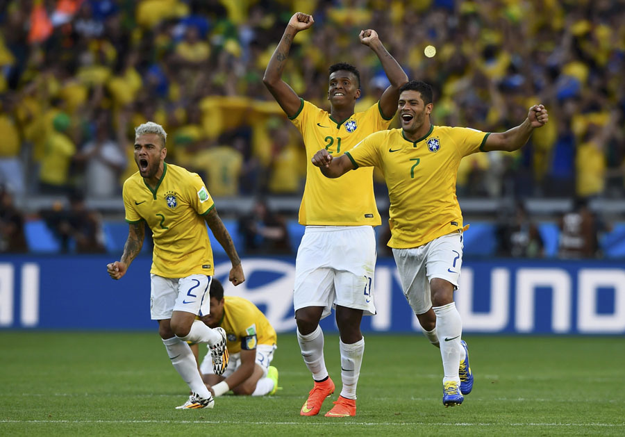 Cesar holds firm as Brazil sink Chile on penalties