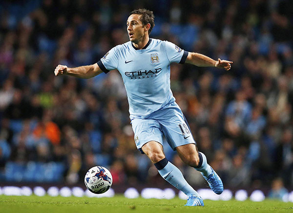 Lampard strikes twice in City's magnificent seven