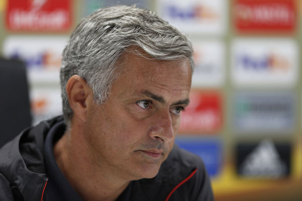 United's league bid tougher due to Europa League - Mourinho