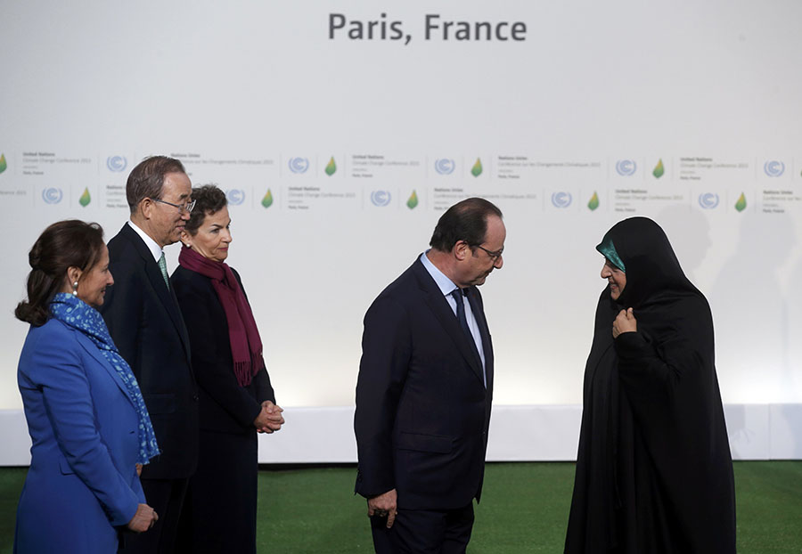 World leaders gather for the World Climate Change Conference