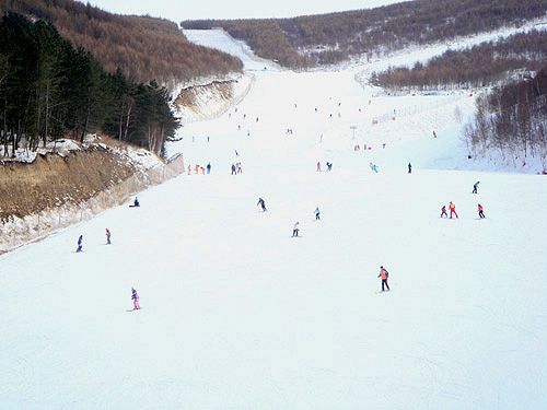 网络媒体崇礼行——万龙滑雪场[组图]