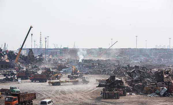 Monument to be built on Tianjin blast site