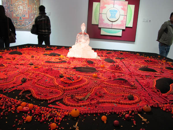Mandala art exhibition opens in Tibet