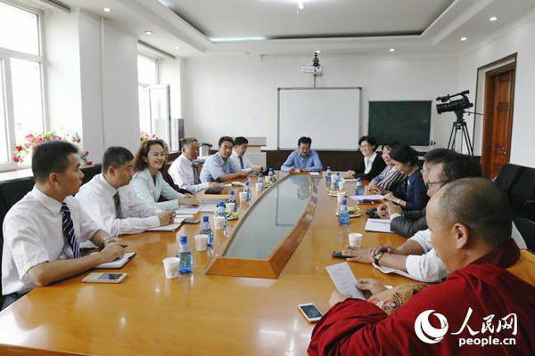 Chinese delegates of Tibetan culture visit Mongolia