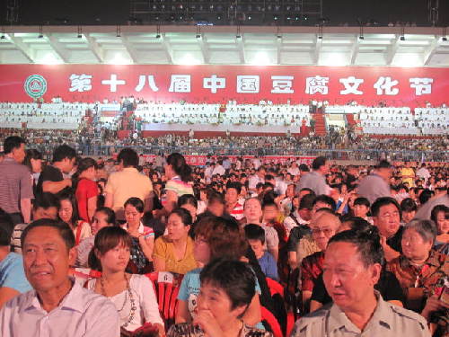 ‘星光熠熠’照亮淮南中国豆腐文化节（图）