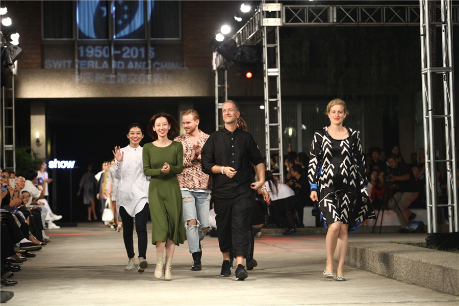Fashion show highlights 65 years of Sino-Swiss relations
