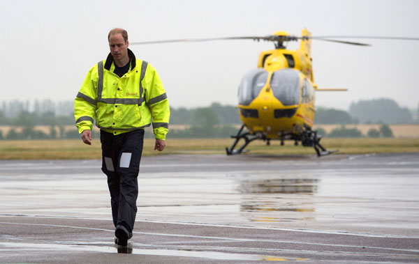 Prince William steps down from pilot job to be a full-time royal