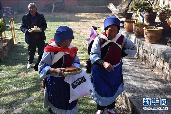 Lijiang celebrates traditional Sanduo Festival