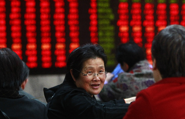 CHINA-STOCK MARKET-RISE