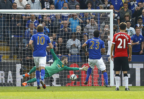 Man United implodes in 5-3 loss to Leicester