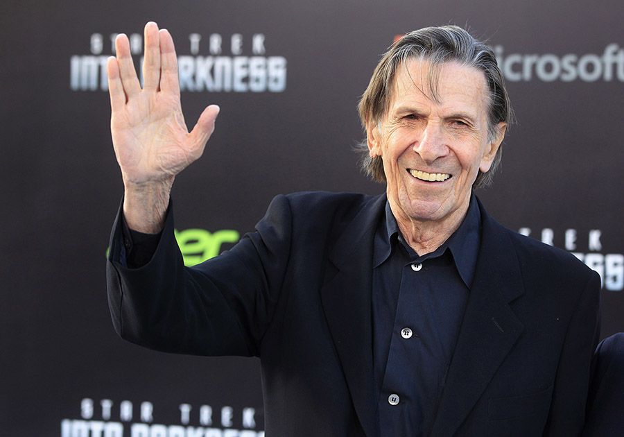 Reaction to death of 'Star Trek' actor Leonard Nimoy