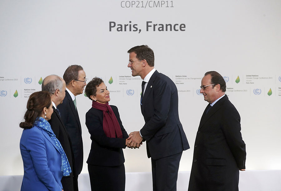 World leaders gather for the World Climate Change Conference