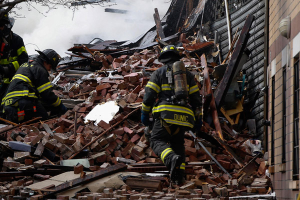 NYC building collapse kills 2