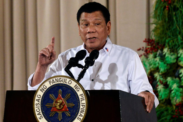Philippine president approves $67b budget for 2017